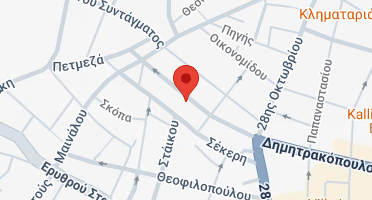 Location of business on map