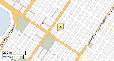 Location of business on map