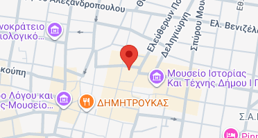 Location of business on map
