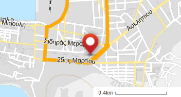 Χάρτης και σημείο της επιχείρησης