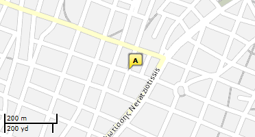 Location of business on map