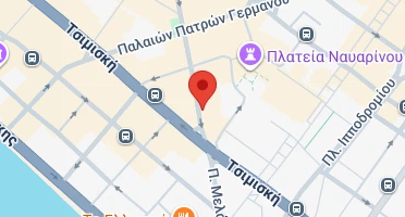 Location of business on map