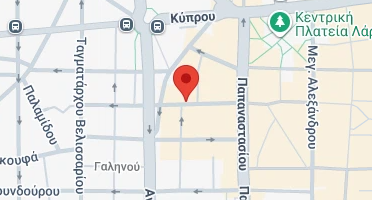 Location of business on map