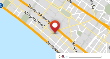 Location of business on map