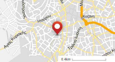 Location of business on map
