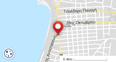 Location of business on map