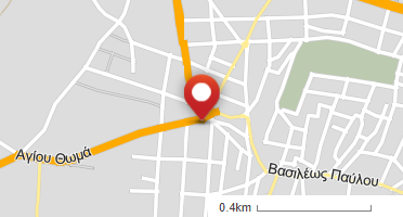 Location of business on map