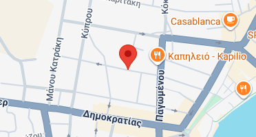 Location of business on map