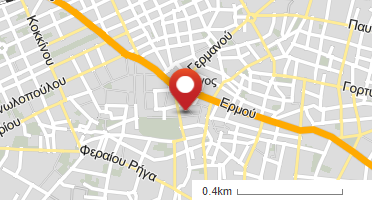 Χάρτης και σημείο της επιχείρησης