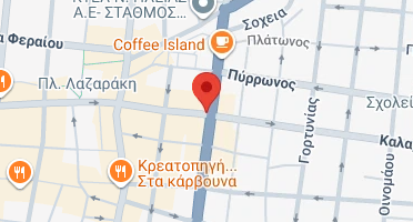 Location of business on map