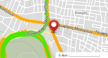 Location of business on map