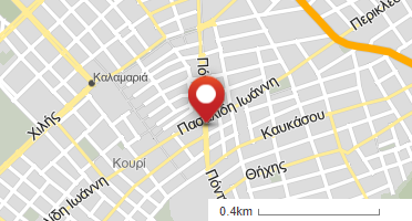Location of business on map