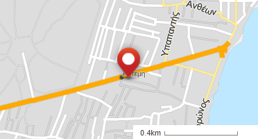 Location of business on map