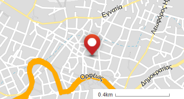 Location of business on map
