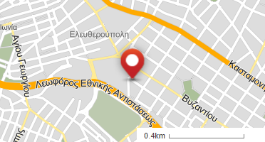 Location of business on map