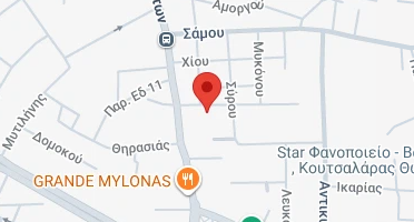 Location of business on map