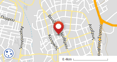 Location of business on map