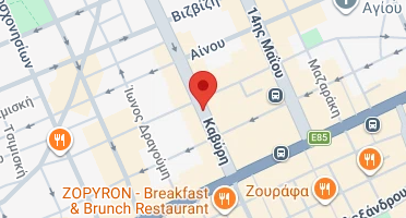 Location of business on map