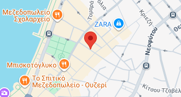 Location of business on map