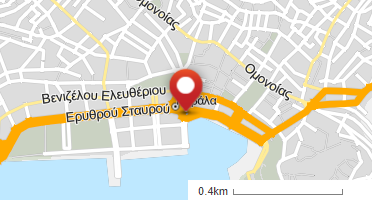 Χάρτης και σημείο της επιχείρησης
