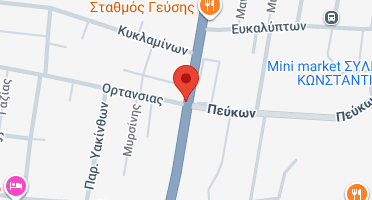 Location of business on map