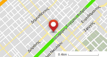 Location of business on map