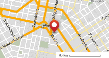 Location of business on map