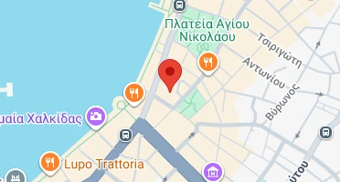 Location of business on map