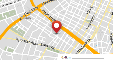 Location of business on map