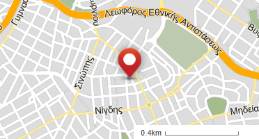 Location of business on map