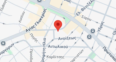 Location of business on map