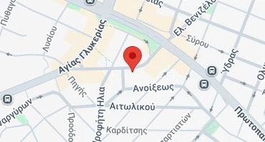 Location of business on map