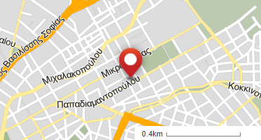 Location of business on map