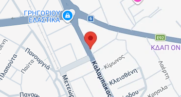 Location of business on map