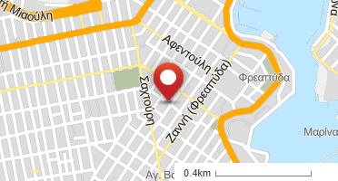 Location of business on map