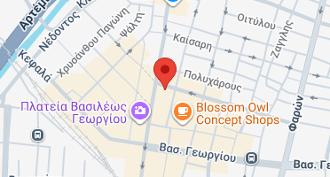 Location of business on map