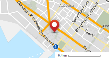 Location of business on map