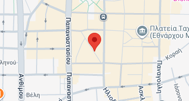 Location of business on map
