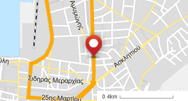 Location of business on map