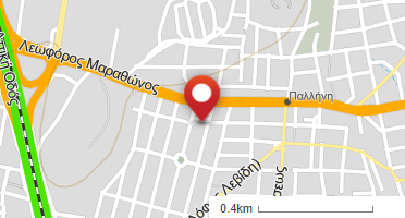 Location of business on map