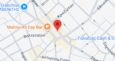 Location of business on map