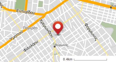 Location of business on map
