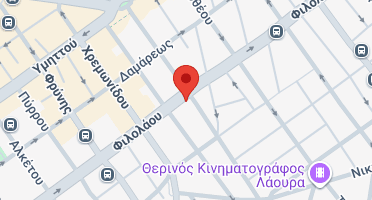 Location of business on map