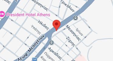 Location of business on map