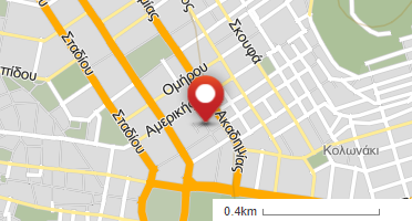 Location of business on map