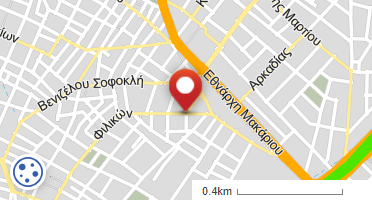 Location of business on map