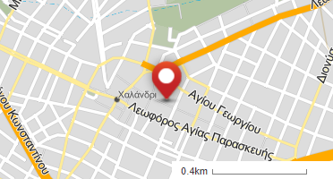 Location of business on map