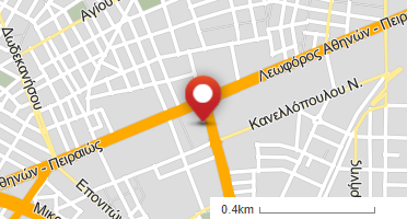 Location of business on map