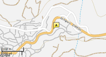 Location of business on map