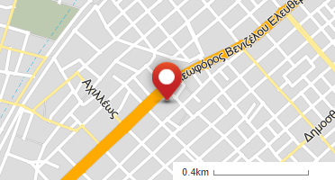 Location of business on map